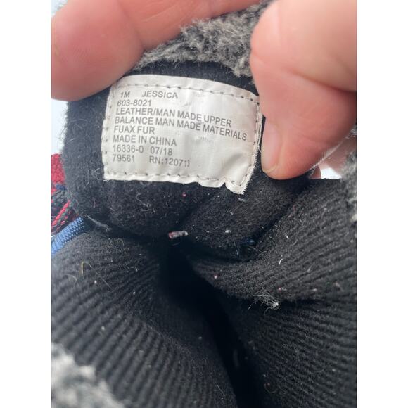 Girls Totes Jessica Winter Snow Boots Sz 1 Pink Waterproof Rubber Faux Fur Lined - Picture 8 of 8